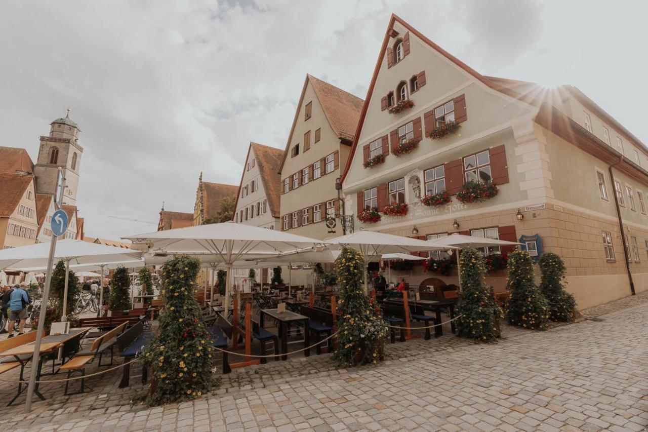 Hotel Gasthaus Zur Sonne Dinkelsbuehl Exterior photo